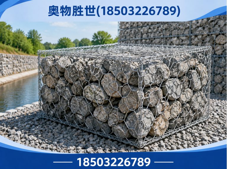 萍乡镀锌石笼网展示图